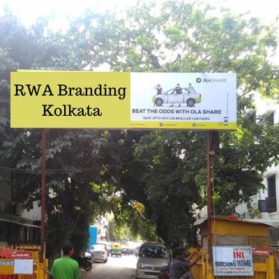 RWA Advertising in Vijay Toran Apartments Kolkata, Apartment Gate Advertising Company in Kolkata